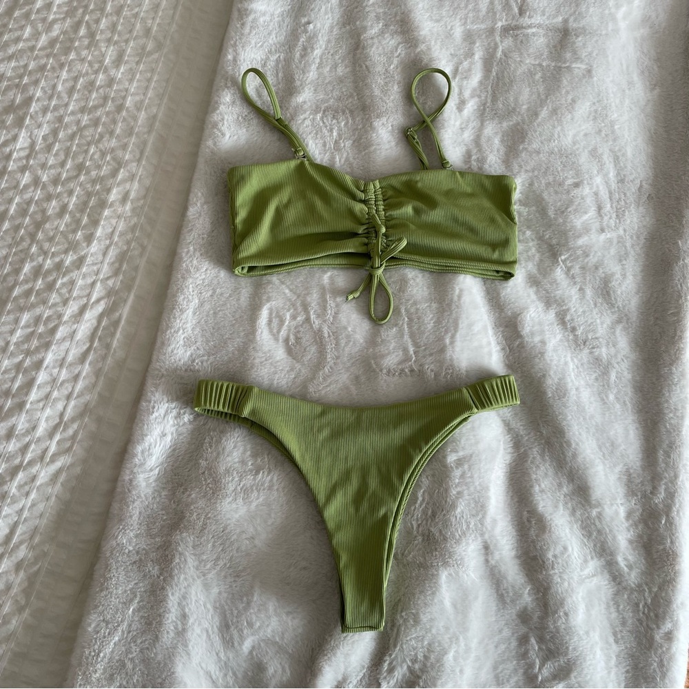Sage Green Zaful Bikini